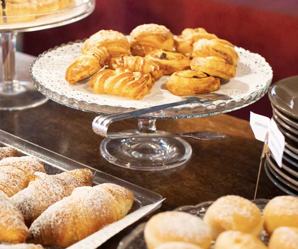 Alcune brioches a colazione